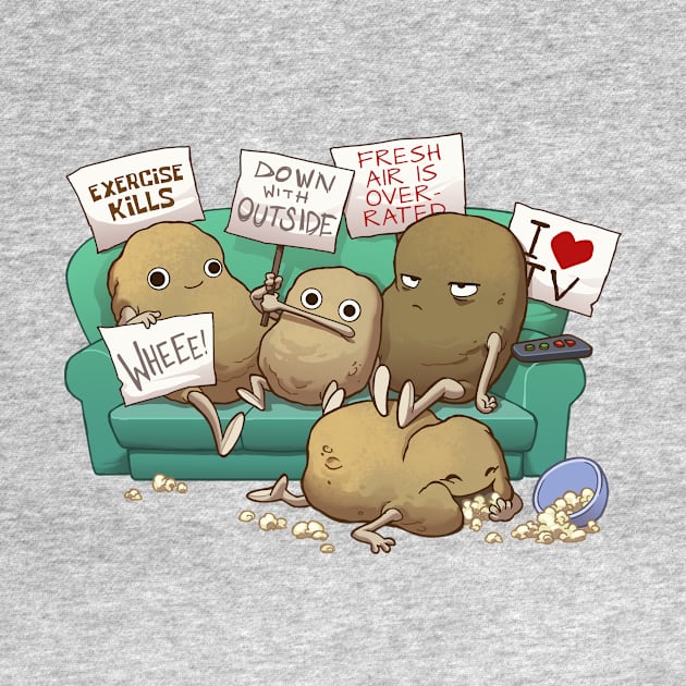 Couch Potato Club by Dooomcat